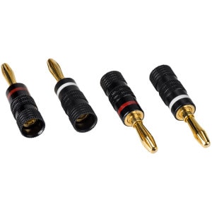 Main product image for Banana Plug with Dual Set Screws and Black Aluminu 091-3626